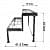 Two Step Plant Stand - front_view