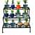 3 Step Plant Stand for Multiple Plants and Pots - rear_view