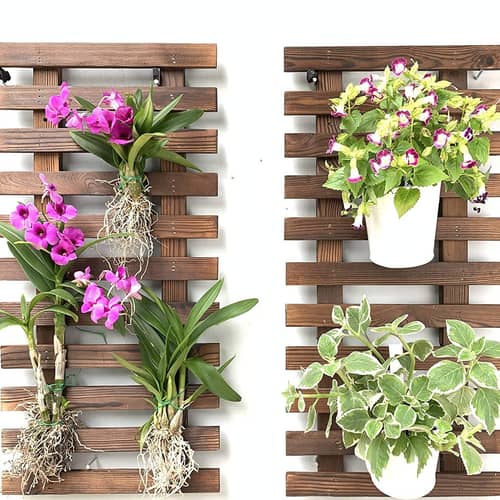Wooden Hanging Planter 60 CM (Set of 2)