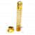 Metal & Crystal Incense Holder - front_view