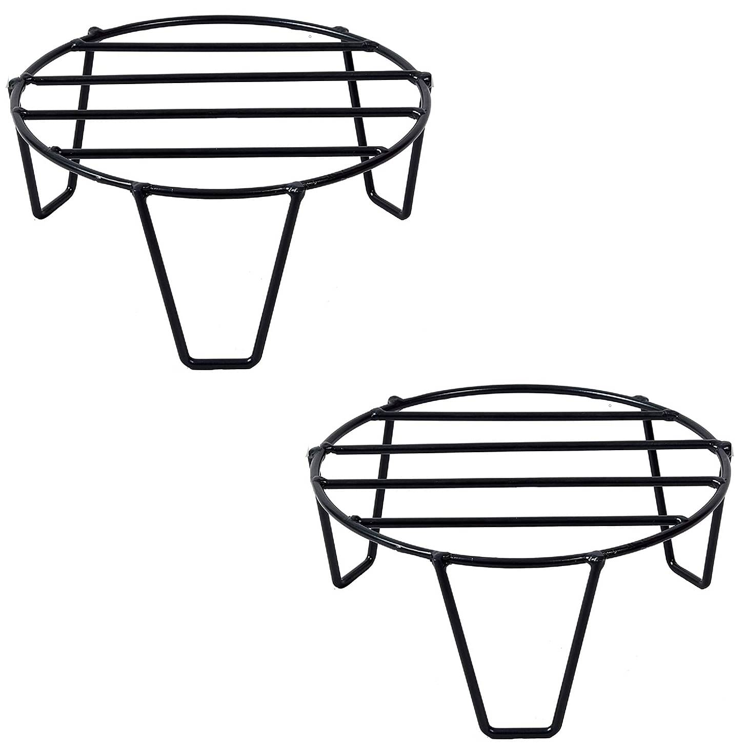 Metal Flower Pot Stand - set of 2