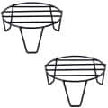 Metal Flower Pot Stand - set of 2 - photo