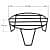Metal Flower Pot Stand - set of 2 - top_view