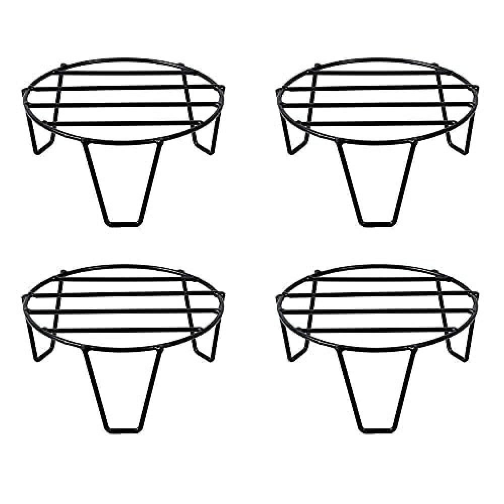 Metal Flower Pot Stand - set of 4 - photo