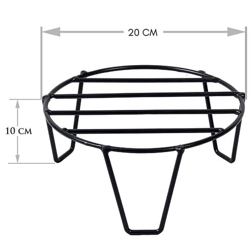Metal Flower Pot Stand - set of 4