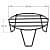 Metal Flower Pot Stand - set of 4 - front_view