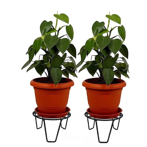 Metal Flower Pot Stand - set of 4