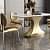 Luxury 6 Chairs Gold Marble Dining Table Sets - photo