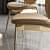 Luxury 6 Chairs Gold Marble Dining Table Sets - bottom_view