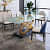 Modern Luxury Rectangular 4 Seater Dining Table Stone Top with Gold Stainless Steel - photo