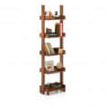 Tahoe Solid Wood Bookshelf In Teak - front_view