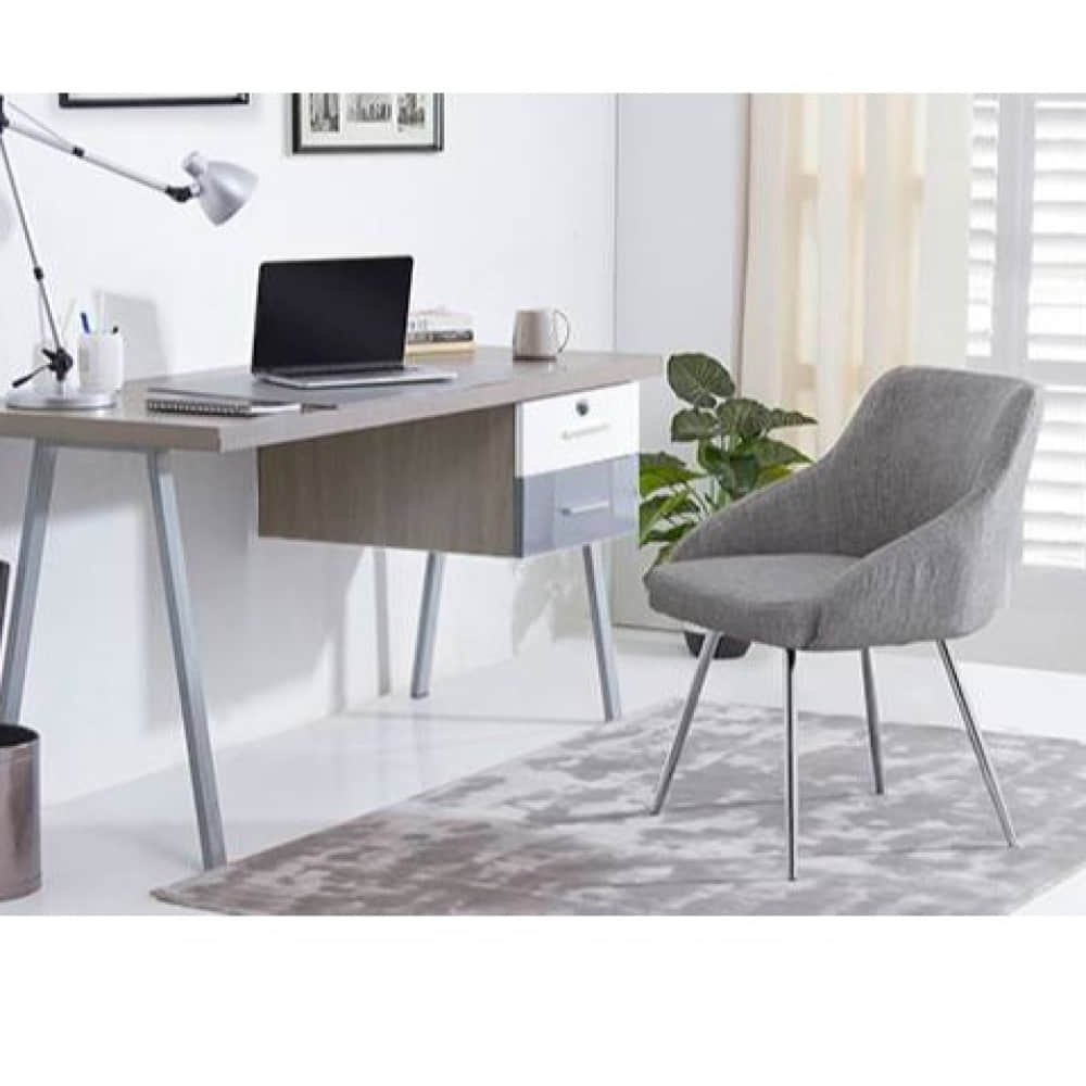 Free Standing Acacia Wood Study Table - photo