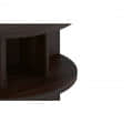 Half-Round Wooden Console Table - left_view