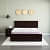Storage King Size Bed With Side Table - top_view