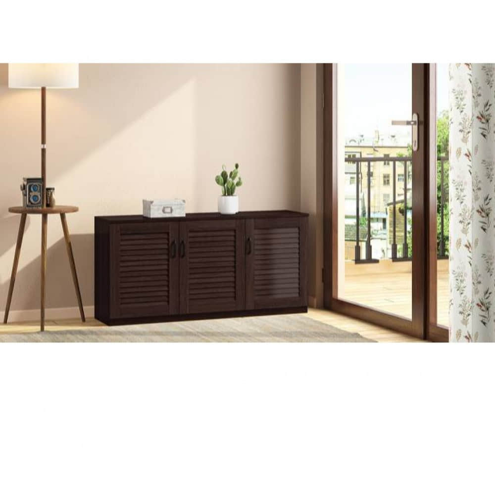 Wooden Multipurpose Shoe Cabinet - photo