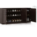 Wooden Multipurpose Shoe Cabinet - front_view