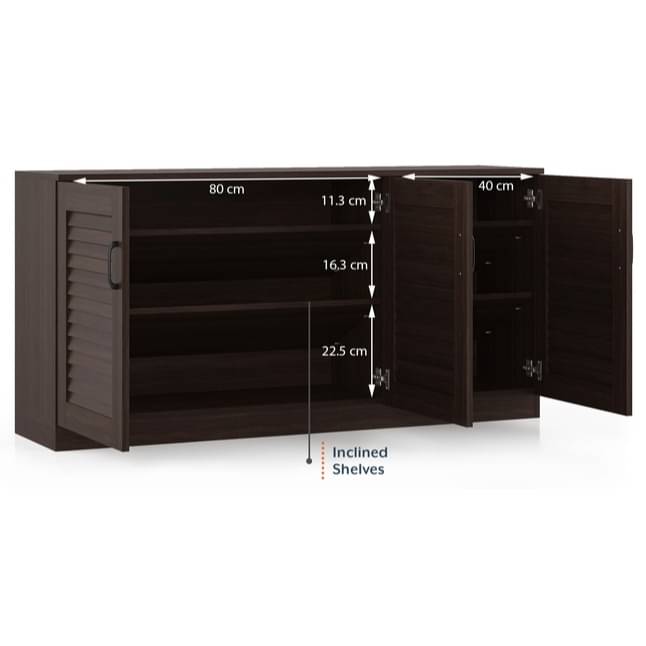 Wooden Multipurpose Shoe Cabinet