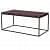 Metal Console Table With Glossy Finish - rear_view