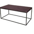 Metal Console Table With Glossy Finish - left_view