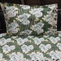 King Size Double Bedsheet With Two Pillow Covers - rear_view