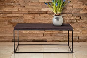 Metal Console Table With Glossy Finish