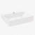 Kerovit Kacey Counter Top Wash Basin - top_view