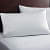 Plain White Queen Size Double Bedsheet With 2 Pillow Cover (Pure Cotton) - front_view