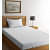 Plain White Single Bedsheet With 1 Pillow Cover (60x90)Inches - photo