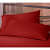 Pure Cotton Maroon Queen Size Bed-Sheet With 2 Pillow Covers - top_view