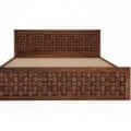 Malawi Sheesham Rosewood Wooden King Size Bed - front_view