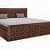 Malawi Sheesham Rosewood Wooden King Size Bed - top_view