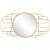 Designer Wall Mirror - top_view