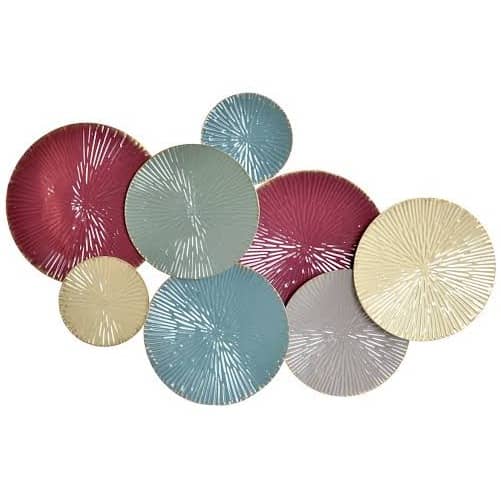 Decorative Circles Metal Wall Art