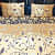 Beautiful Printed King Size Double Bedsheet With Two Pillow Covers - rear_view