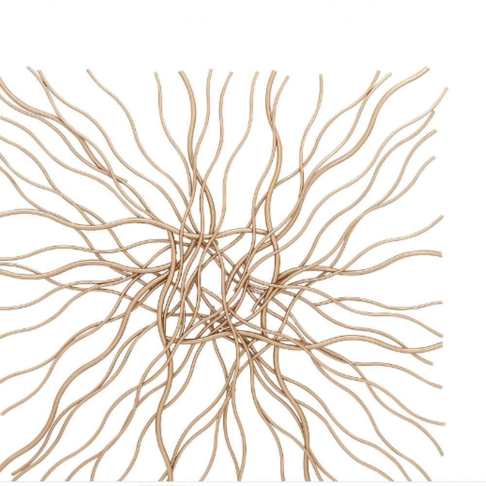 Iron Metal Contemporary Abstract Wall Art Décor - photo