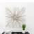 Iron Metal Contemporary Abstract Wall Art Décor - front_view