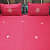 Embroidery Maroon Double Bedsheet With Two Pillow Covers (100x108) - top_view