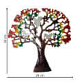 Aluminum Tree Wall Hanging Art Décor - rear_view