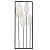 Metal Feather Wall Décor - front_view