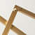 Golden Squares Iron Wall Art - front_view