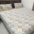 Multicolored Queen Size Double Bed sheet - photo