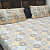 Multicolored Queen Size Double Bed sheet - front_view