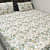 Cotton Multi-coloured  Double Bed sheet - rear_view