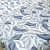 Blue Floral Printed Double Super King Sized Bedsheet With 2 Pillow Covers - rear_view
