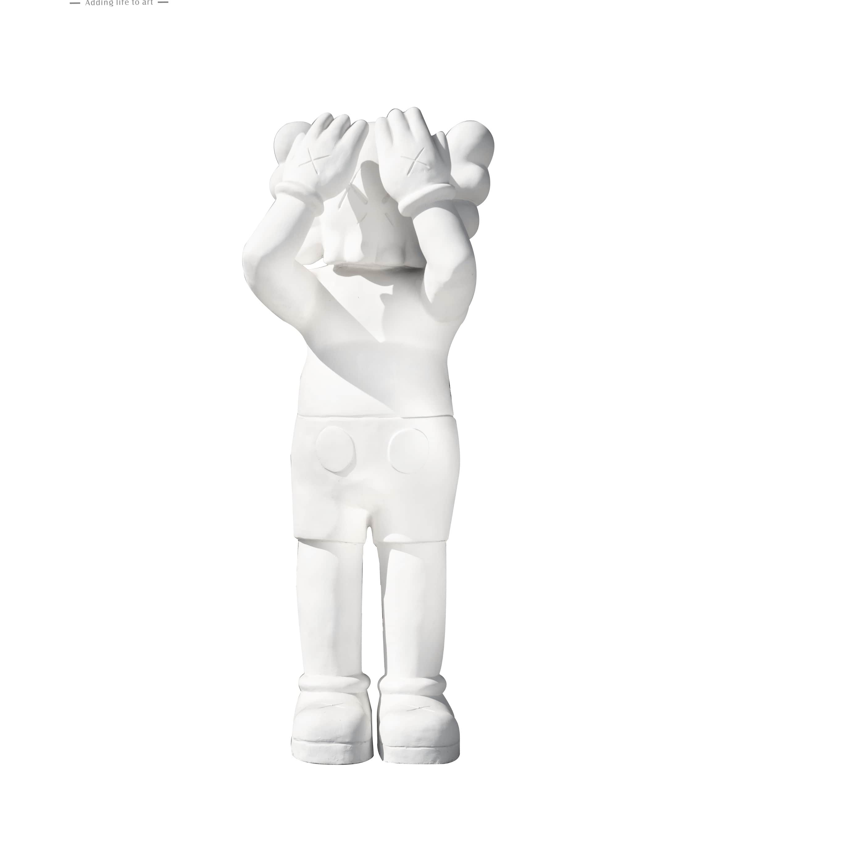 Decorative Fiber Statue - front_view