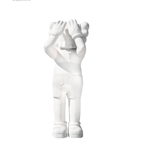 Decorative Fiber Statue