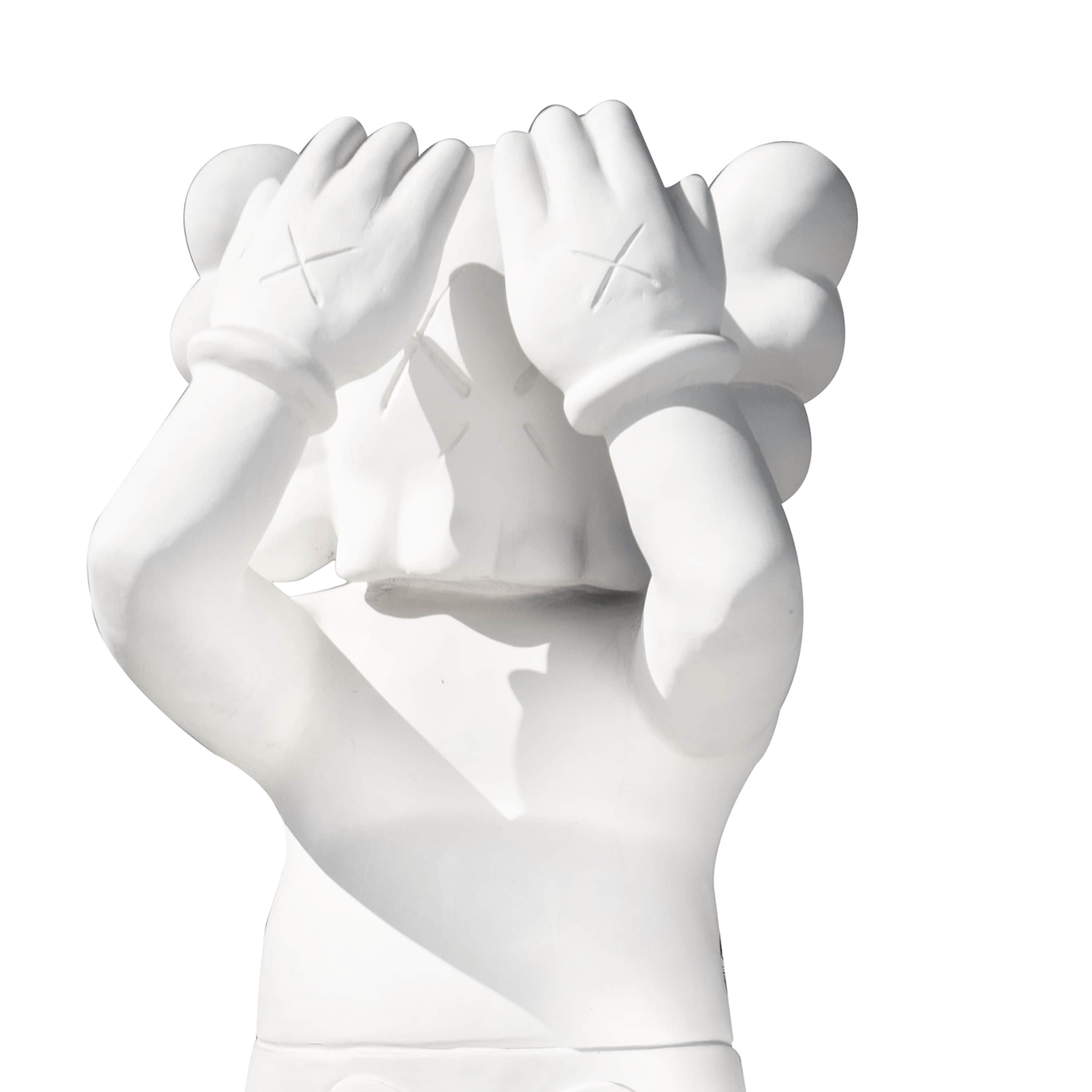 Decorative Fiber Statue - rear_view