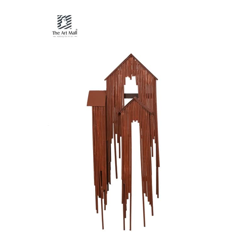 Metal House Mural - front_view