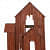 Metal House Mural - top_view