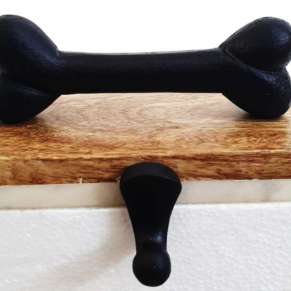 Bone Stocking Holder (Black) - photo